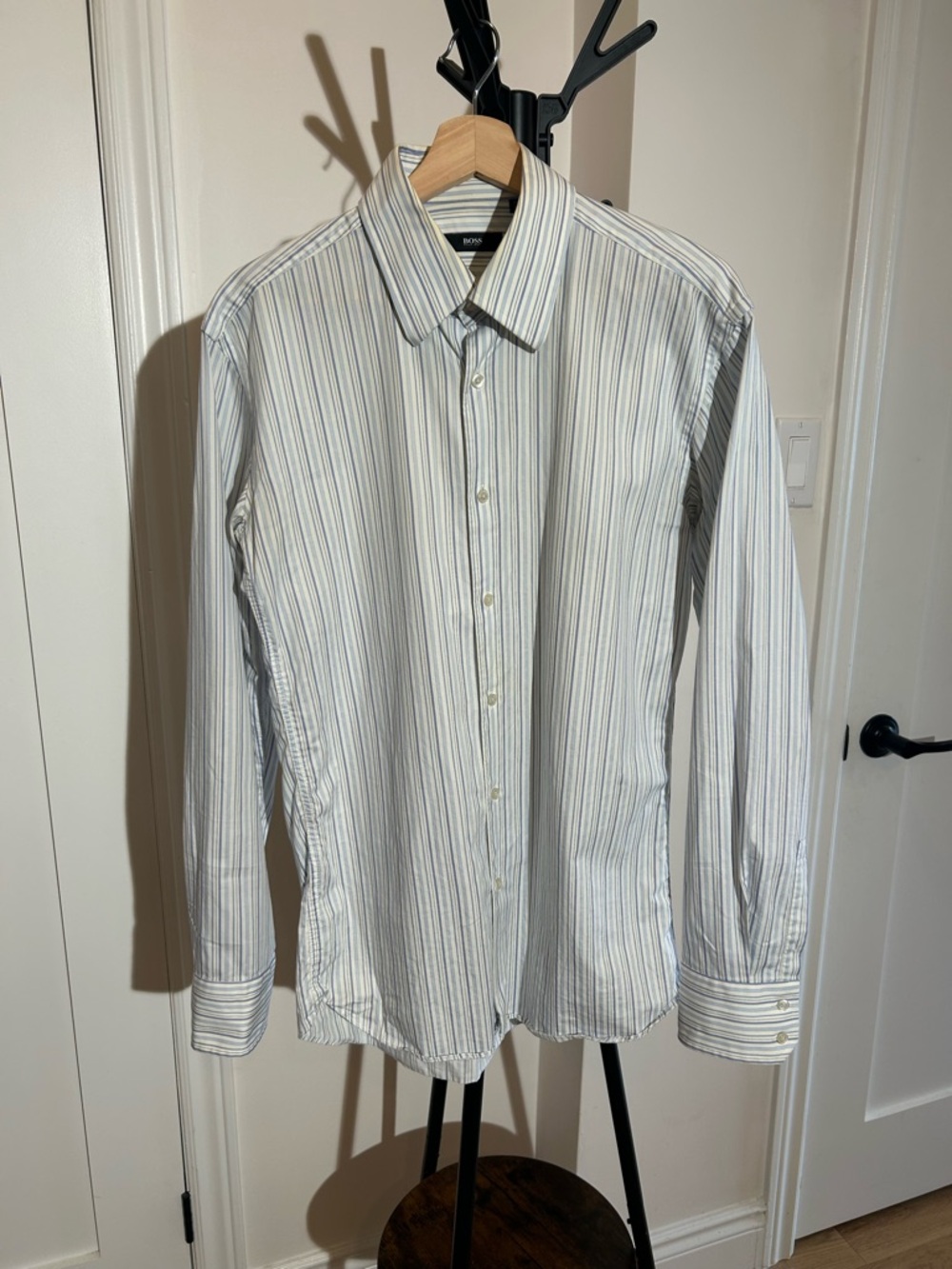 Hugo Boss Quad Stripe Dress Shirt